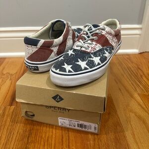 Sperry Shoes - Red, White, and Blue